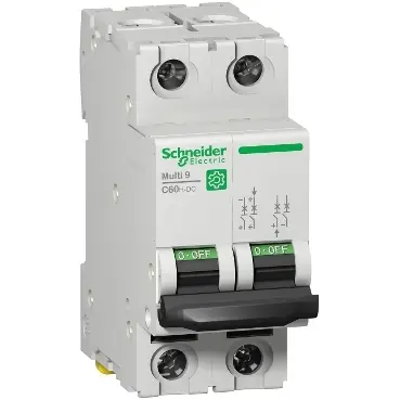 [SCHMGN61522] DISJONCTEUR MINIATURE 2P 2A C 500V-DC PU/PIECE