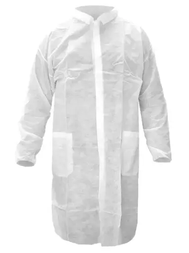 [SINPLYBLOUSETXL] Blouse jetable blanc PE XL