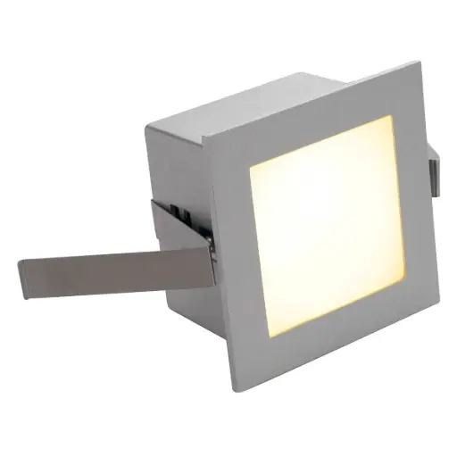 [SLV111262] FRAME BASIC ENCASTRÉ CARRÉ GRIS ARGENT LED 3000K