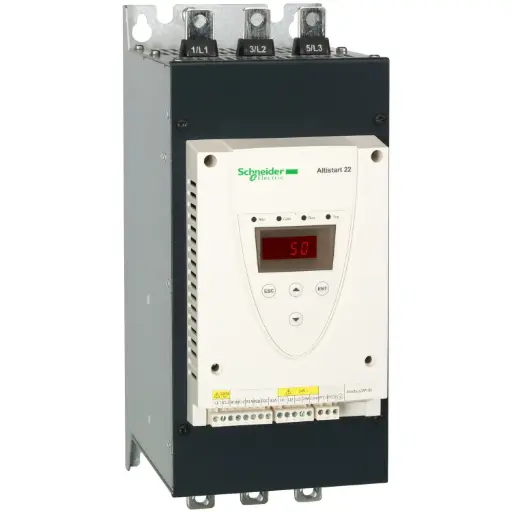 [TLEATS22C11Q] DEMARREUR PROGRESSIF POUR MONTEUR ASYNCHROME, Altistart - ATS22  3 phases contrôle - 110A - 230V à 440V