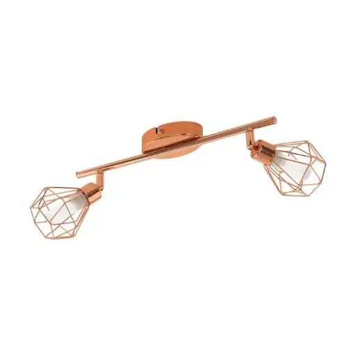 [EGL95546] PLAFONNIER LED ORIENTABLE APPARENT INTERIEUR 2X3W 3000K IP20