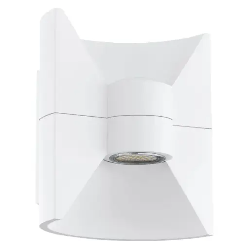 [EGL93367] APPLIQUE MURALE LED APPARENTE EXTERIEURE 2X2.5W 3000K IP44
