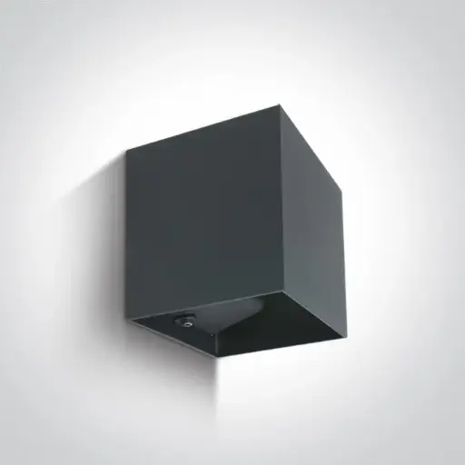 [ONE67398C/AN/W] APPLIQUE MURALE APPARENTE LED BIDIRECTIONNELLE 2X3W IP54 PU/PIECE