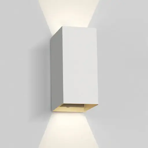 [ONE67398A] APPLIQUE MURALE APPARENTE LED BIDIRECTIONNELLE 2X3W IP54 PU/PIECE