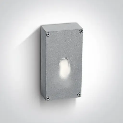 [ONE67242/G/D] APPLIQUE MURALE APPARENTE LED DE BALISAGE 3W IP54 PU/PIECE