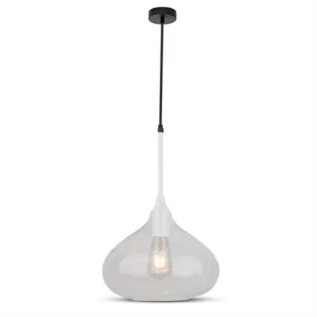 [VTA3884] SUSPENSION ROND 28.5CM E27 60W IP20 285X440X1000MM PU/PIECE