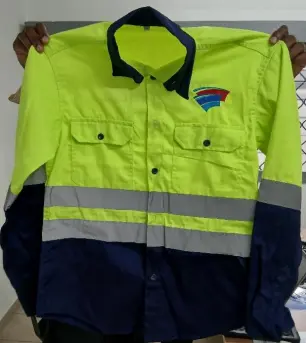 [FICTDT10956VCBN2XL] TENUE DE TRAVAIL VERT CITRON BLEU NUIT TAILLE 2XL