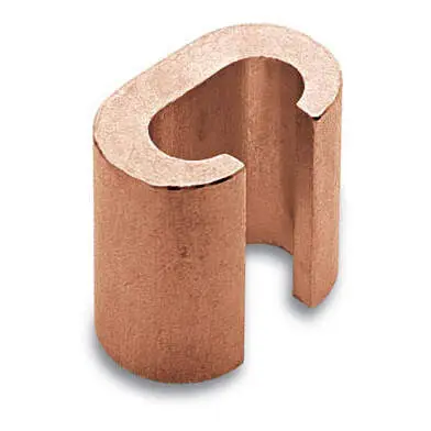 [C25-C25] C-type connector for bare copper grounding circuits C25-C25