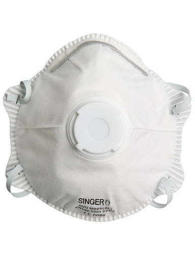 [SINAUUM20VSL] DEMI-MASQUES FFP2 A VALVE UV/BTE DE 10