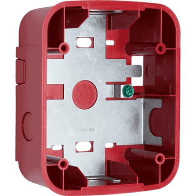 [HONSBBRL] 4X4 WALL SURF MT BACK BOX RED NOTIFIER