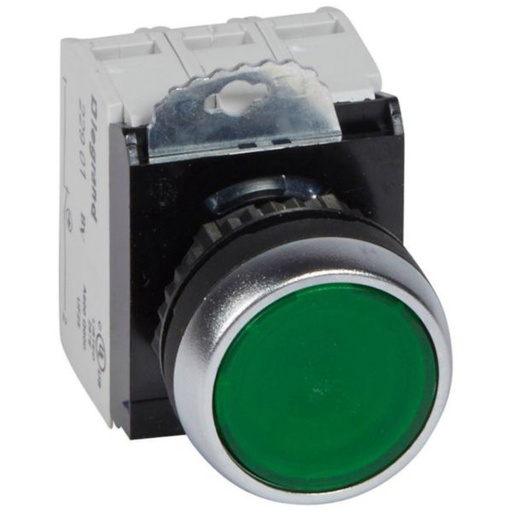 [LEG023759] BOUTON LUMINEUX A IMPULSION AFFLEURANT OSMOZ IP69 230V PU/PIECE 