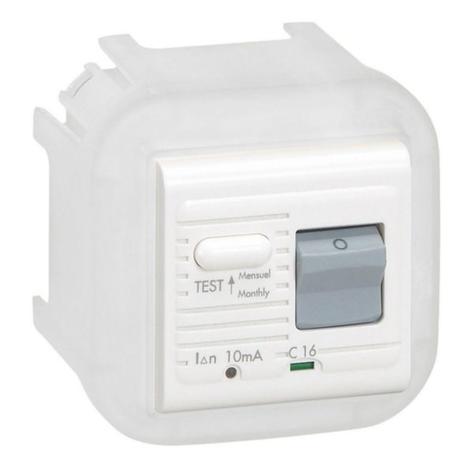 [LEG782425] ADAPTATEUR FCT MOSAIC BLANC UV/1