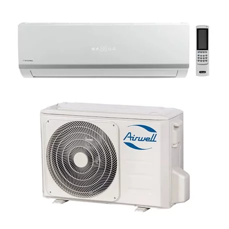 [AVE7SP12000BTU] AIRWELL SPLIT MURAL 12000 BTU R410 CPLT AVEC LIAISION
