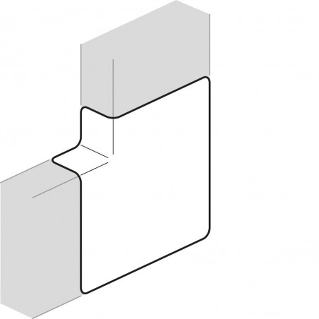 [THEL43989010] Angle plat pour GBD 50131 BP  