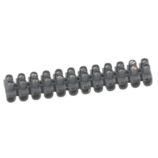 [LEG34215L] BARRETTE DE CONNEXION CAPACITÉ ASSIGNÉE 10MM² - NOIR PU/PIECE
