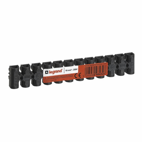 [LEG34213] BARRETTE NYLBLOC 6MM2 NOIR PU/ 1