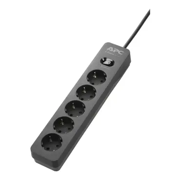 [SCHPME5B-GR] MULTIPRISE ALLEMANDE APC 5 PRISES 230V PU/PIECE