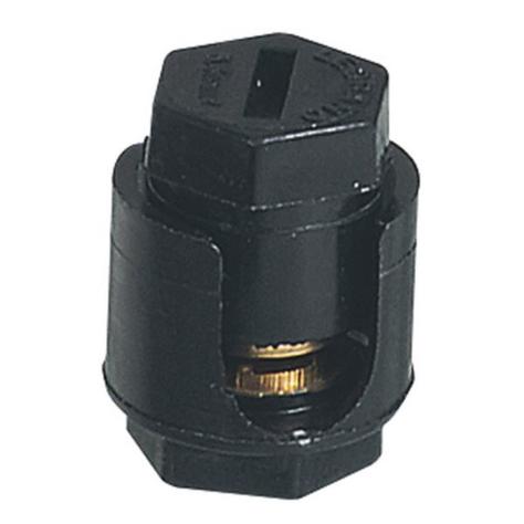 [LEG34030] Borne écrou 6 pans sans patte avec capacité par borne 2x6mm²