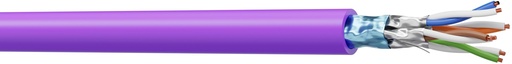 [CAEF5554SHSL] CABLE CAT6A F/FTP 4P ZH T500 PU/M